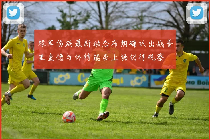 绿军伤病最新动态布朗确认出战普里查德与怀特能否上场仍待观察